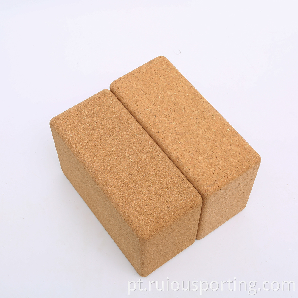 wholesale yoga block cork